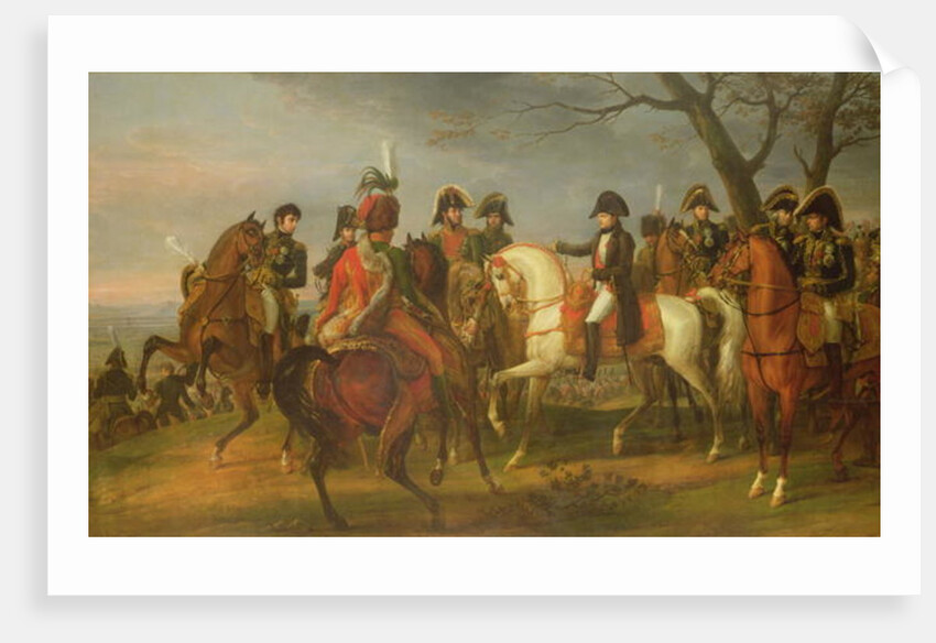 Napoleon Giving Orders before the Battle of Austerlitz, 2nd December 1805, 1808 by Antoine Charles Horace Vernet
