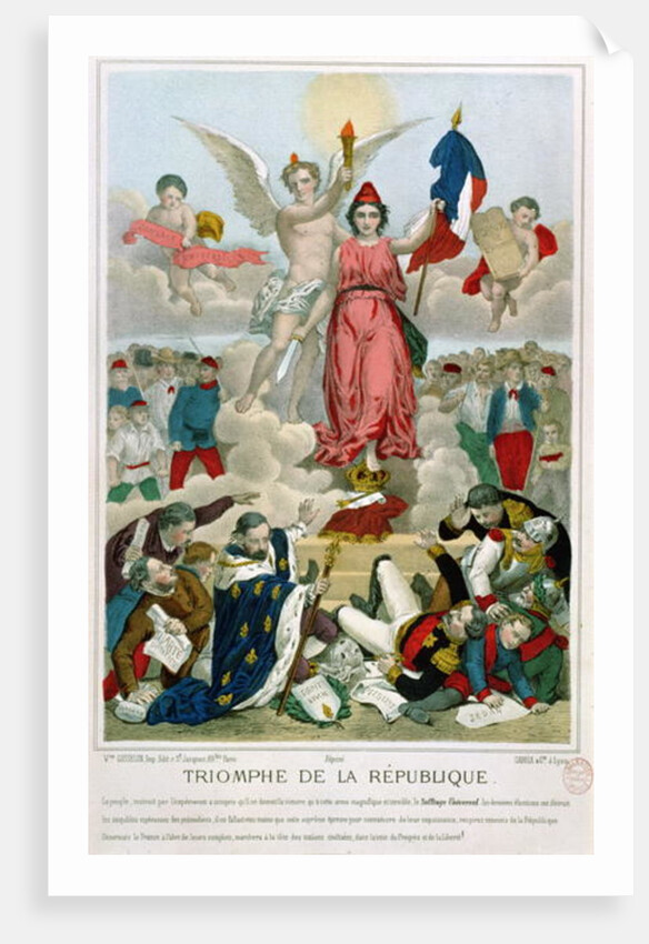 Triumph of the Republic, 1875 by French School