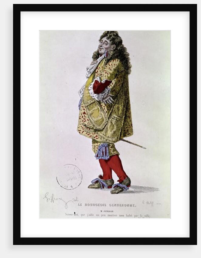 Follow me, that I might a little show my dress about the town by Edmond A.F. (after) Geffroy