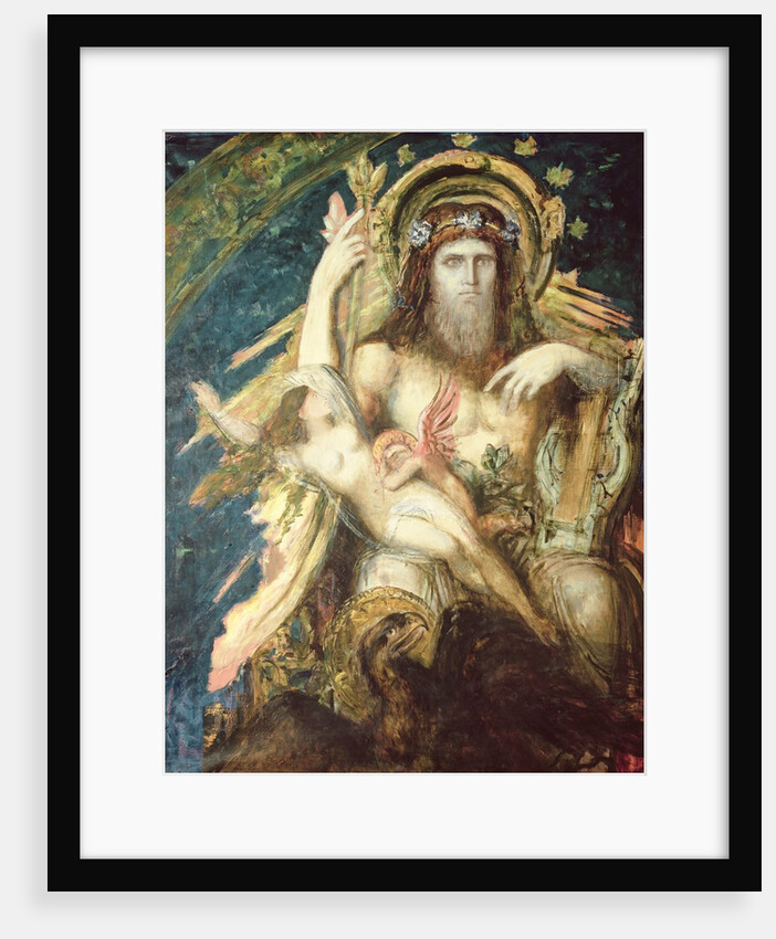 Jupiter and Semele by Gustave Moreau