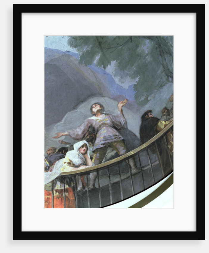 An Ecstatic Witness by Francisco Jose de Goya y Lucientes