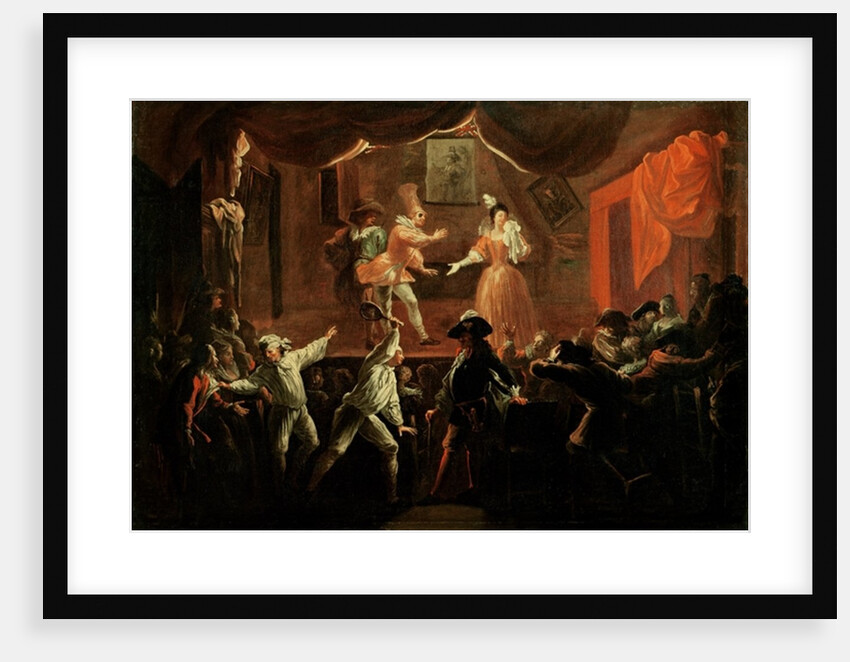 Scenes from 'Roman Comique' by Paul Scarron 1712-16 by Jean de Coulom