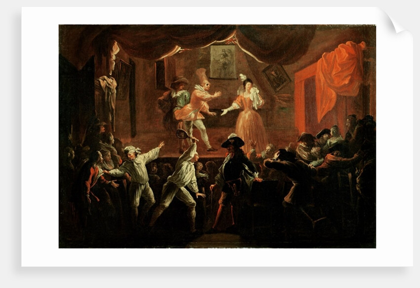 Scenes from 'Roman Comique' by Paul Scarron 1712-16 by Jean de Coulom