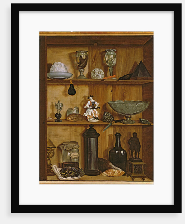 Trompe l'Oeil with a Statuette of Hercules by Jean Valette-Penot