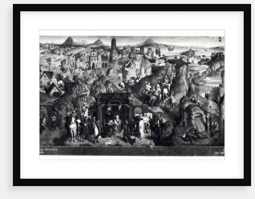 The Seven Joys of the Virgin, 1480 by Hans Memling