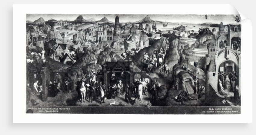 The Seven Joys of the Virgin, 1480 by Hans Memling