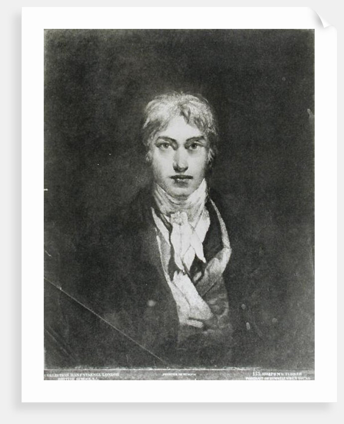 Self portrait, 1798 by Joseph Mallord William Turner