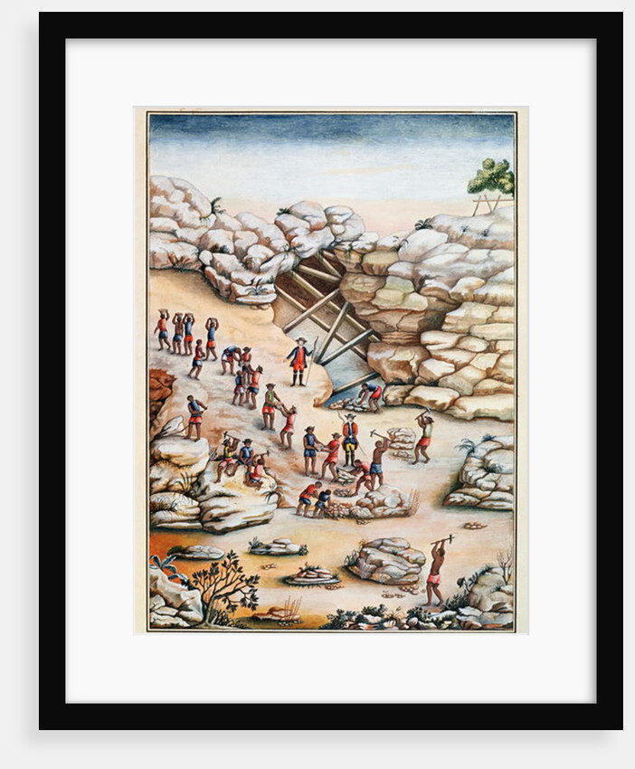 Diamond Mining in Brazil by Carlos Juliao