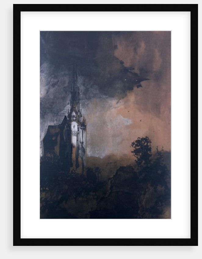 The Castle in the Moonlight by Victor Hugo