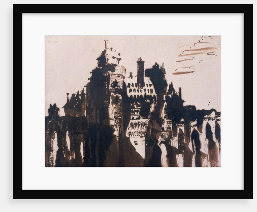 Chateau fortified by two Bridges by Victor Hugo