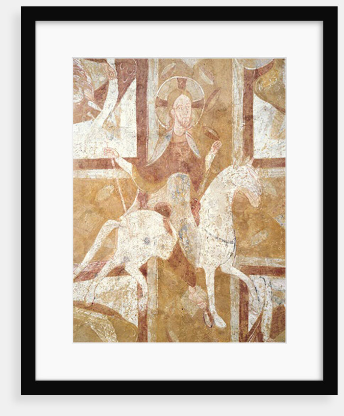 Christ on a White Horse by French School