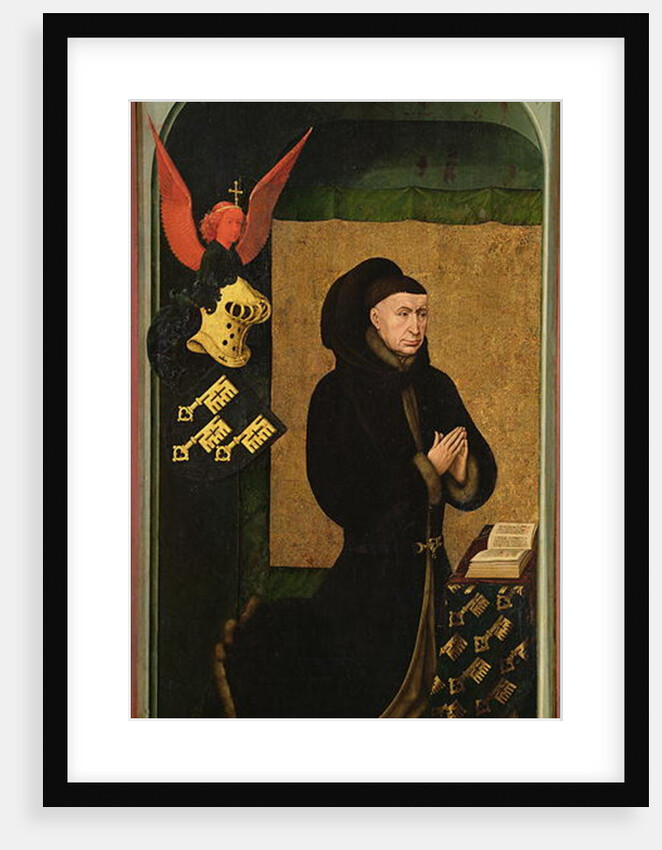 The Donor, Chancellor Nicholas Rolin, Kneeling in Prayer by Rogier van der Weyden