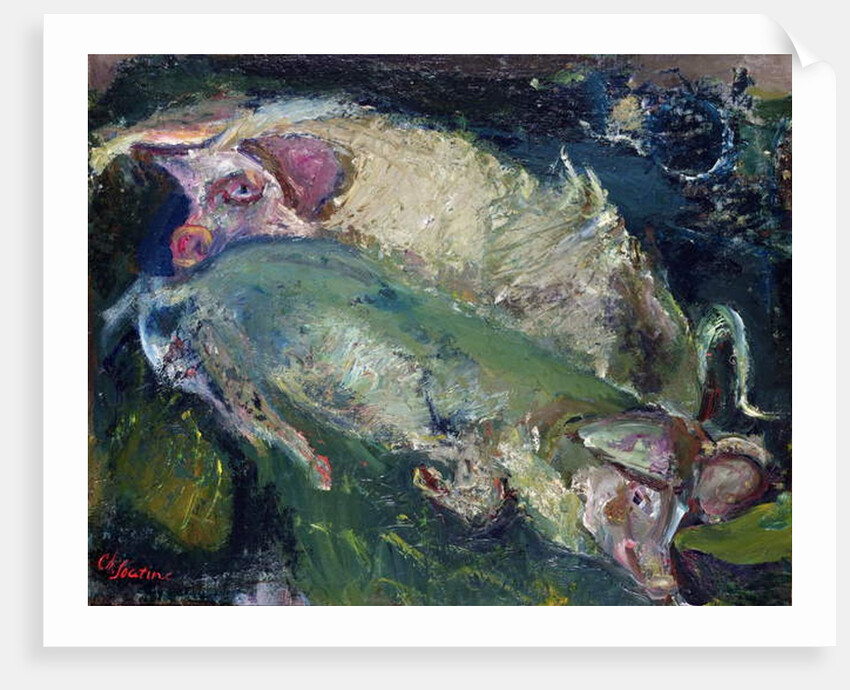 Pigs by Chaim Soutine