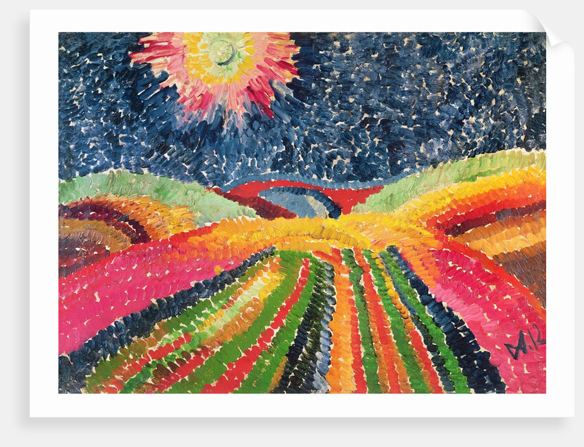 The Path, 1912 by Wilhelm Morgner