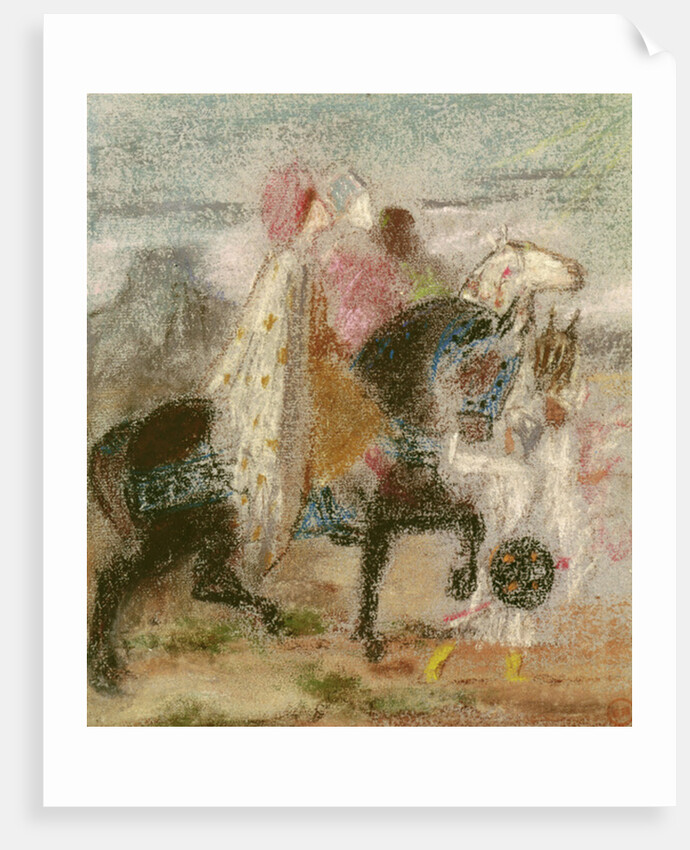 The Three Magi, started in 1860 and reworked after 1882 by Gustave Moreau