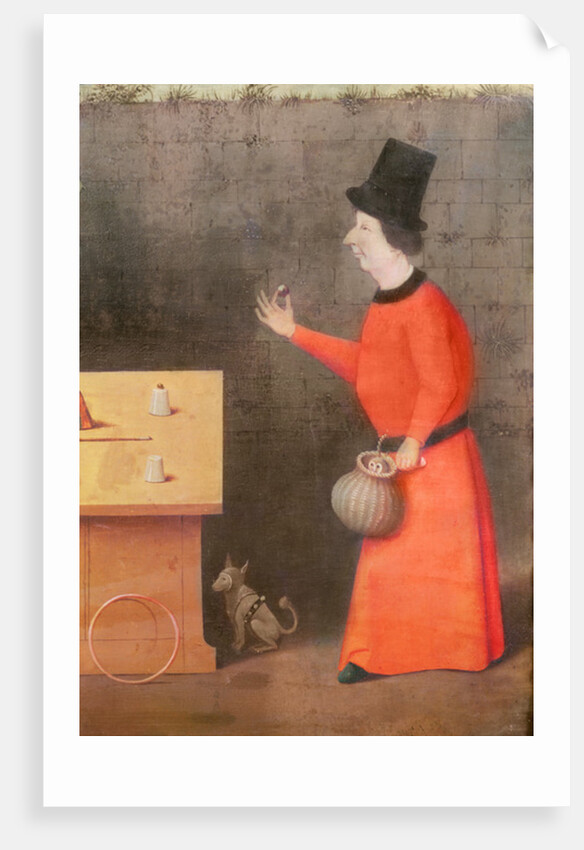 The Conjuror, detail by Hieronymus Bosch