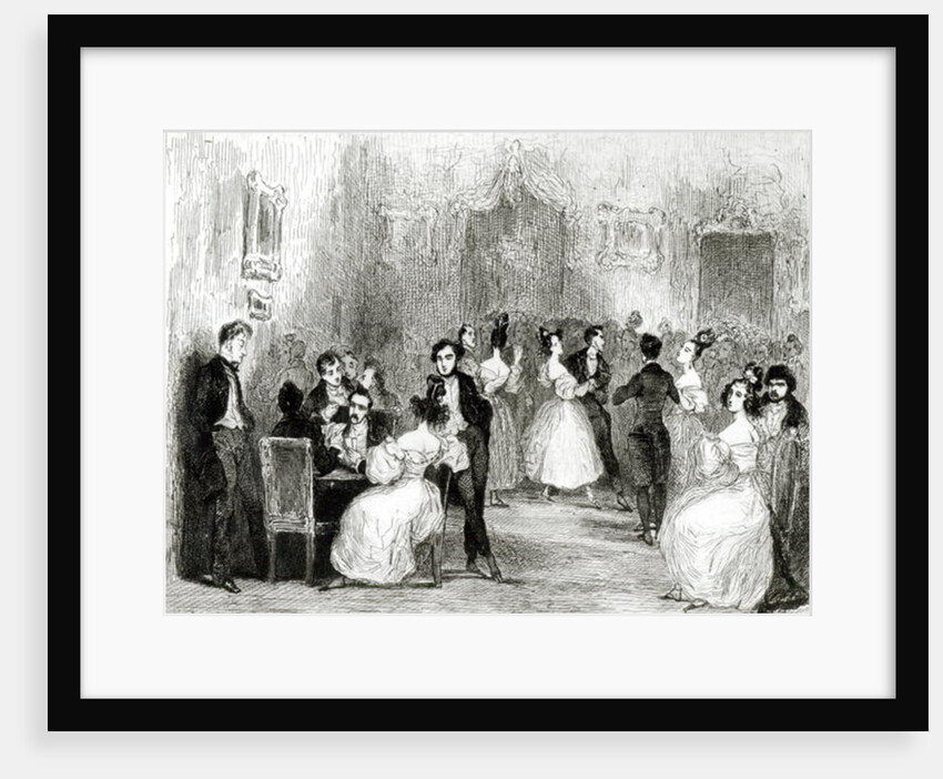 An Evening at the House of Charles Nodier 1831 by Tony Johannot