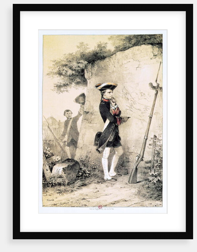 Napoleon I at Military School in 1783, c.1845 by Nicolas Toussaint Charlet