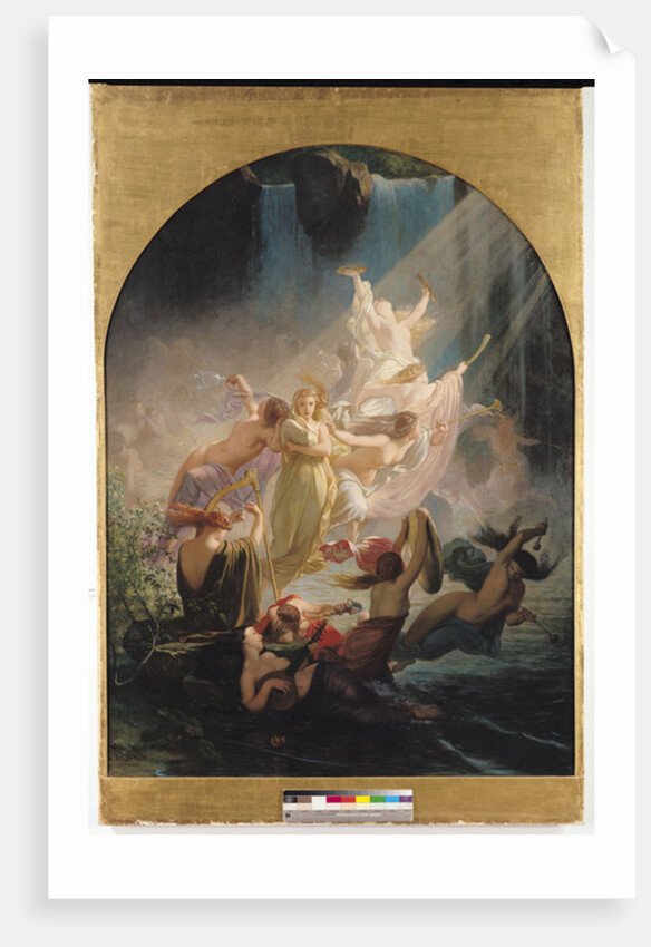 The Undines or, The Voice of the Torrent, 1857 by Ernest Augustin Gendron