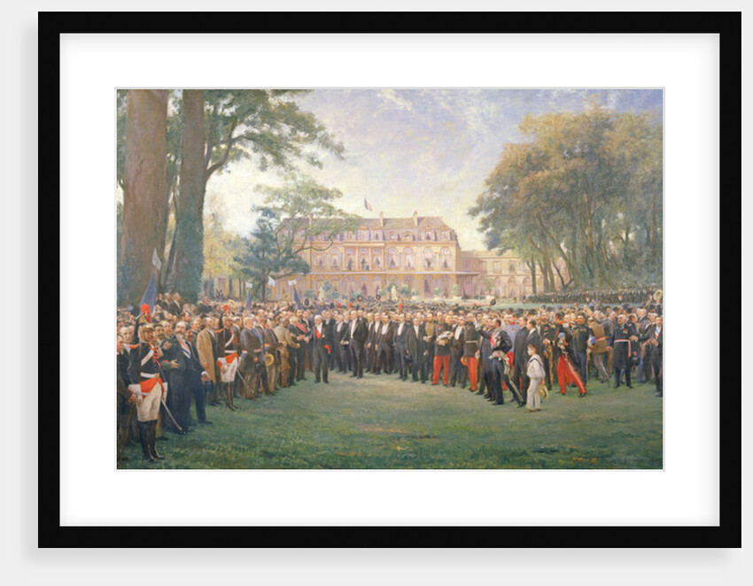 Reception of the Mayors of France at the Elysee Palace, 22nd September 1900, 1904 by Fernand Cormon