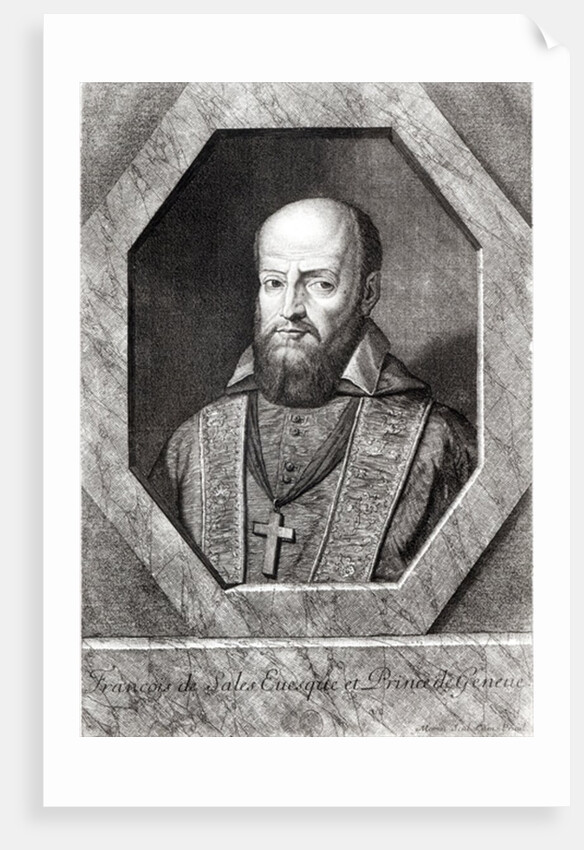 Portrait of Francois de Sales by Jean Morin