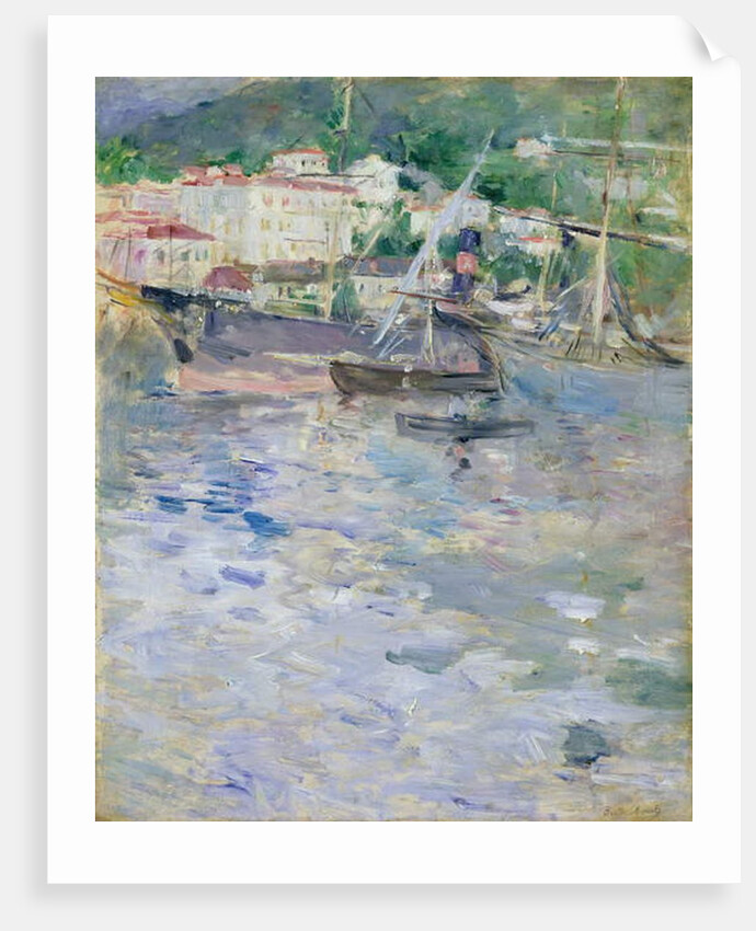 The Port, Nice, 1882 by Berthe Morisot