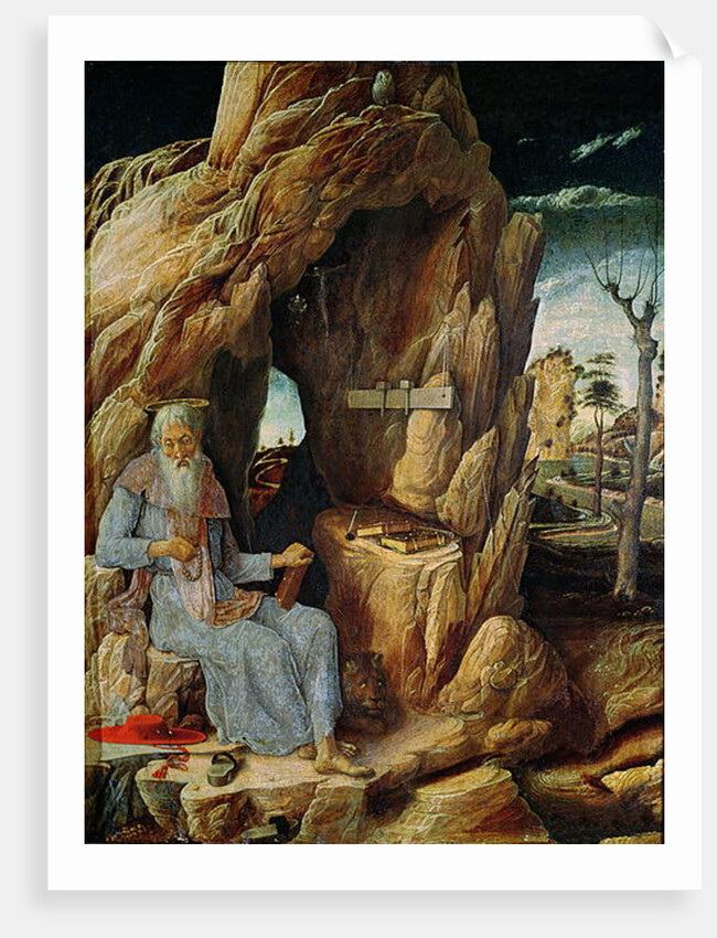 St. Jerome by Andrea Mantegna