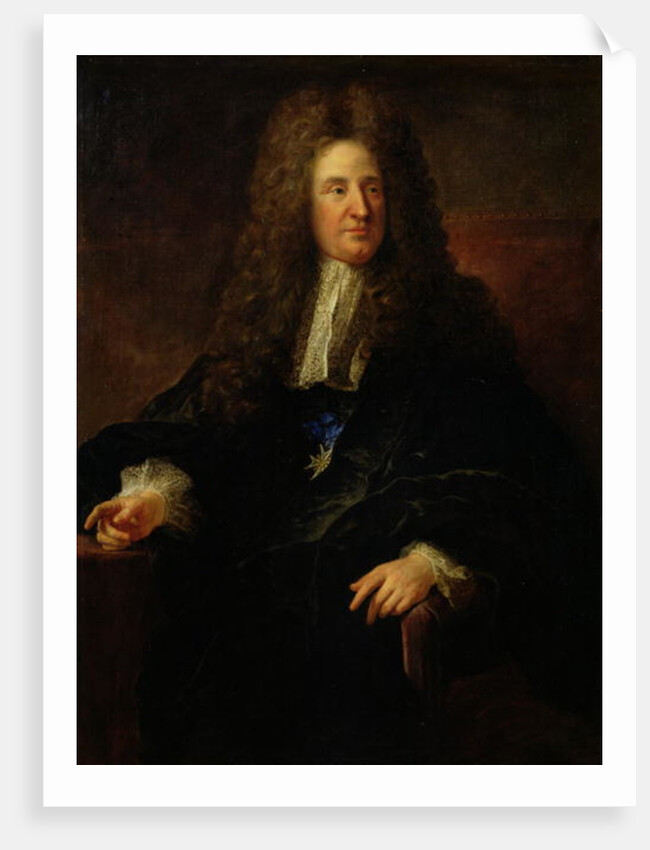 Portrait of Jules Hardouin Mansart by Francois de Troy
