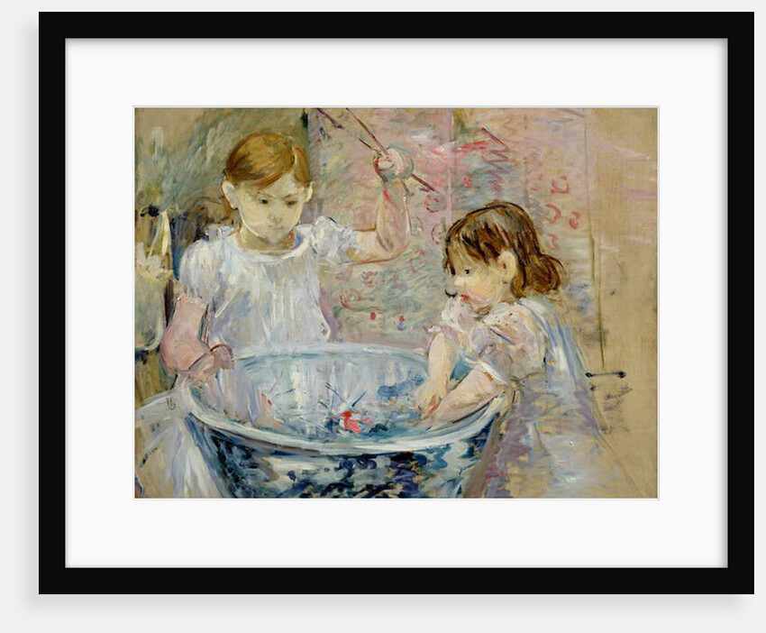 Children at the Basin, 1886 by Berthe Morisot