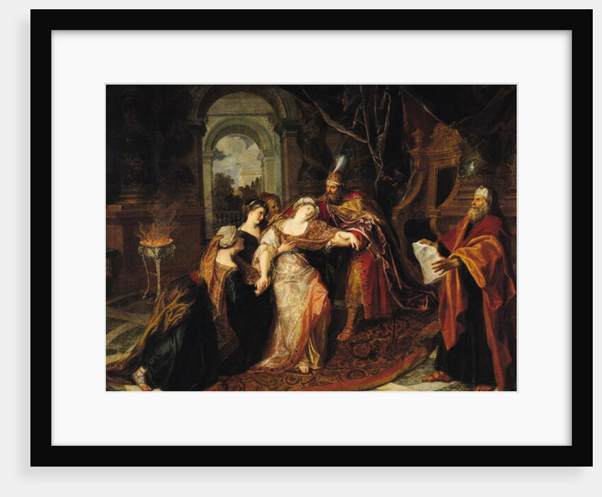 Esther before Ahasuerus, before 1697 by Antoine Coypel