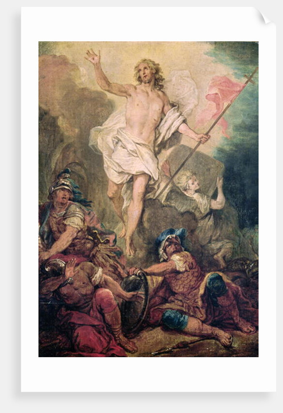 Study for the Resurrection for a painting intended for the Church of St. Leu and St. Gilles, Paris by Nicolas Bertin