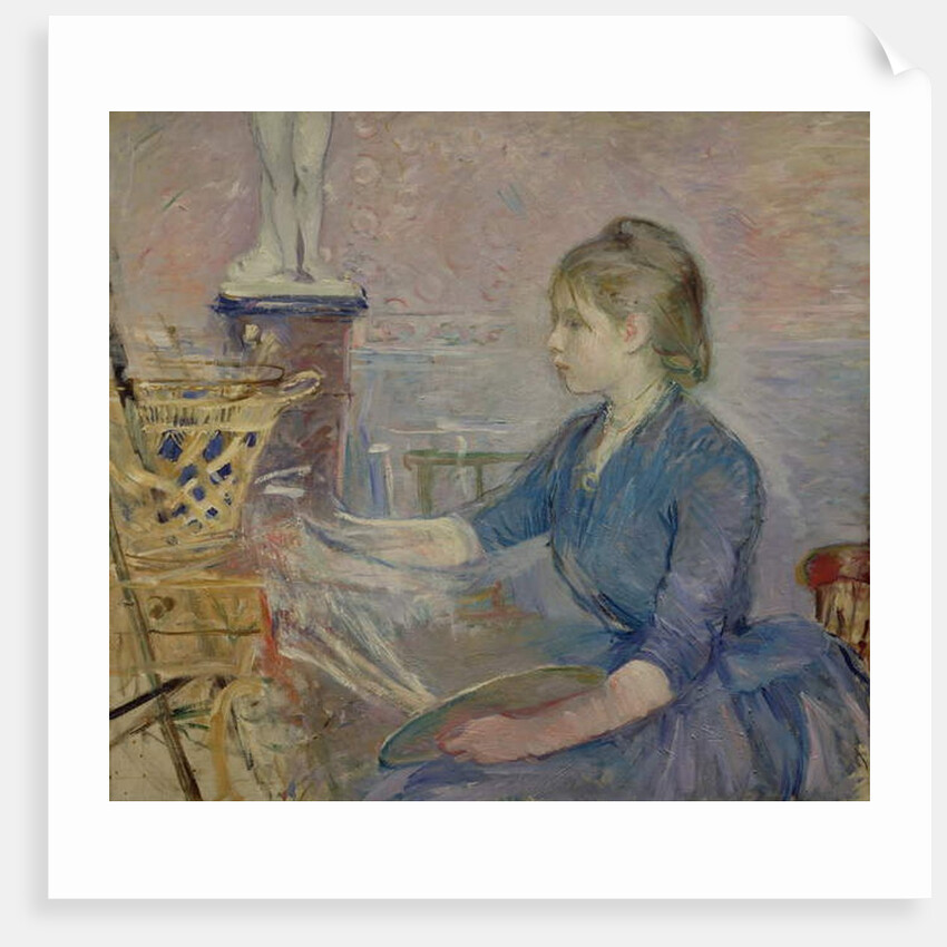 Paule Gobillard painting, 1887 by Berthe Morisot