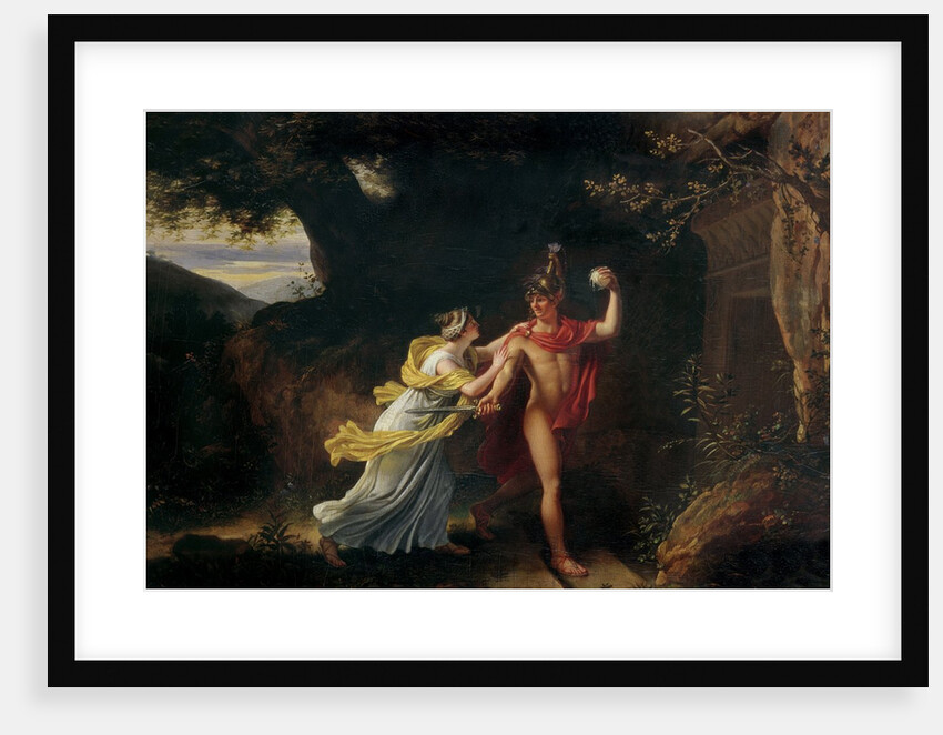 Ariadne and Theseus by Jean-Baptiste Regnault