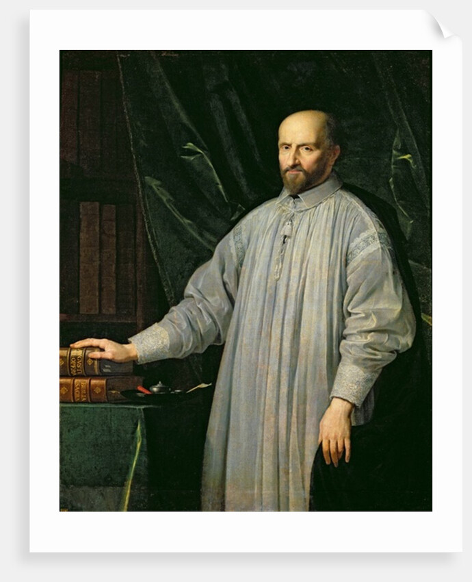 Jean Duvergier de Hauranne Abbot of Saint-Cyran, c.1646-48 by Philippe de Champaigne