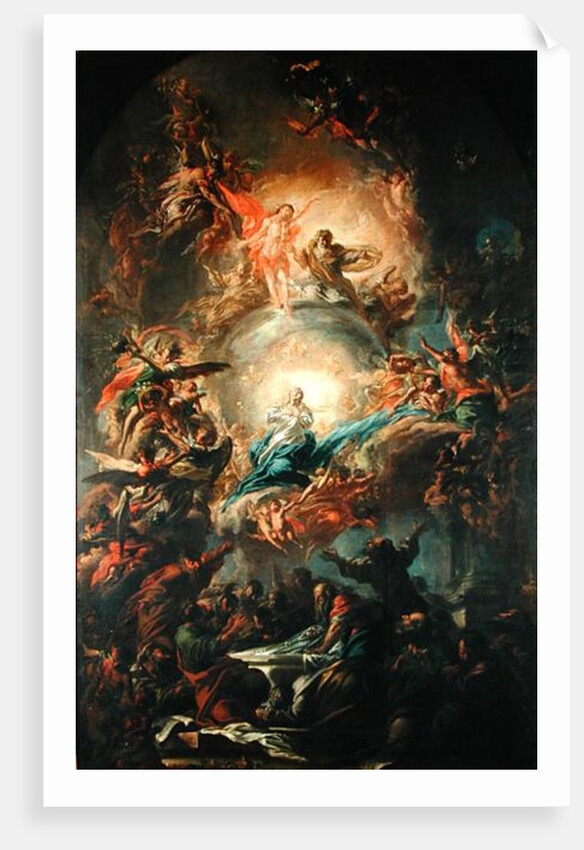 The Assumption, c.1695 by Johann Christoph Lischka