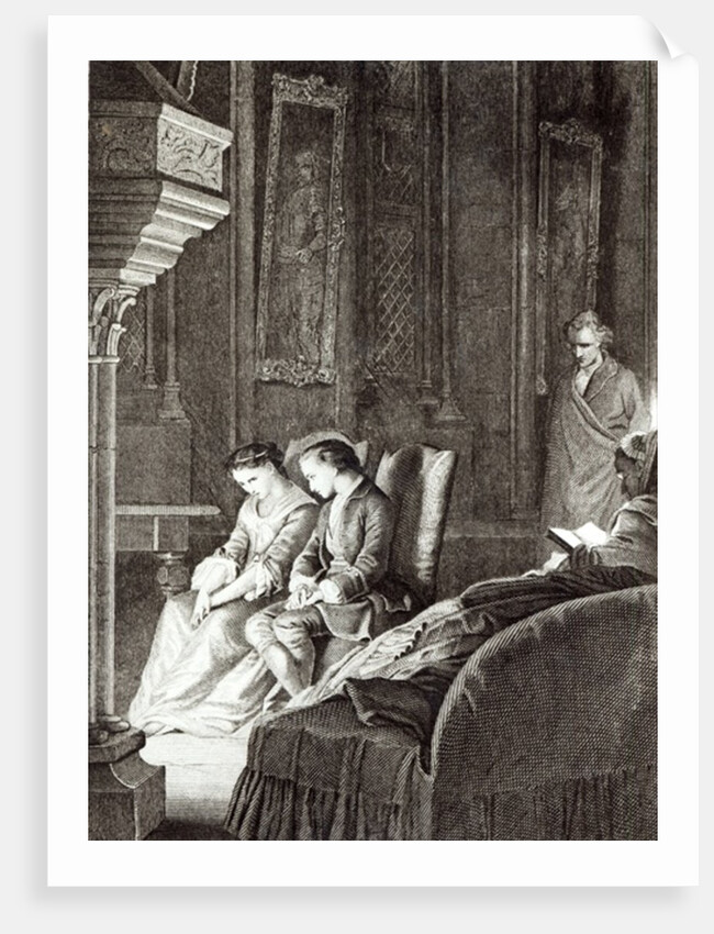 An Evening at Combourg by French School