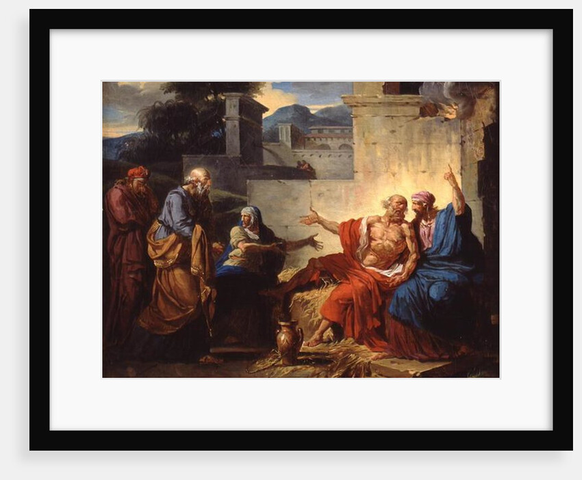 Job Being Scolded by his Wife, c.1790 by Francois Andre Vincent