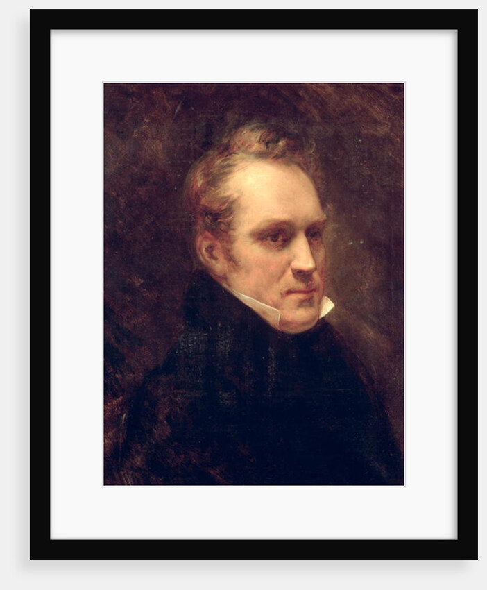 Portrait of Aimable-Guillaume-Prosper Brugiere Baron of Barante by Ary Scheffer