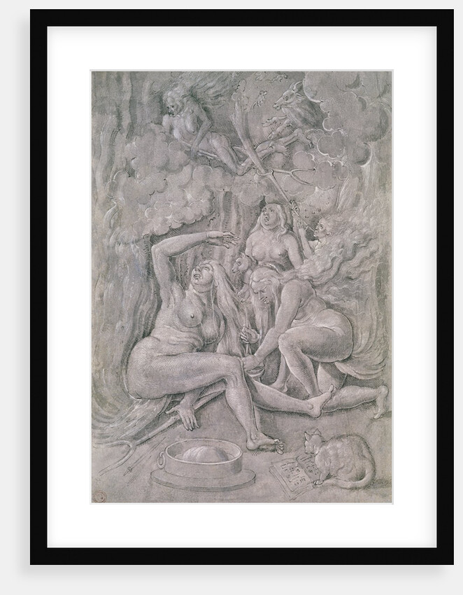 The Witches' Sabbath, c.1515 by Hans Baldung Grien
