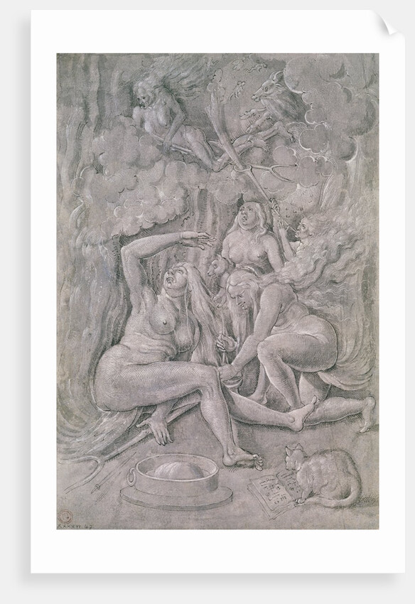 The Witches' Sabbath, c.1515 by Hans Baldung Grien