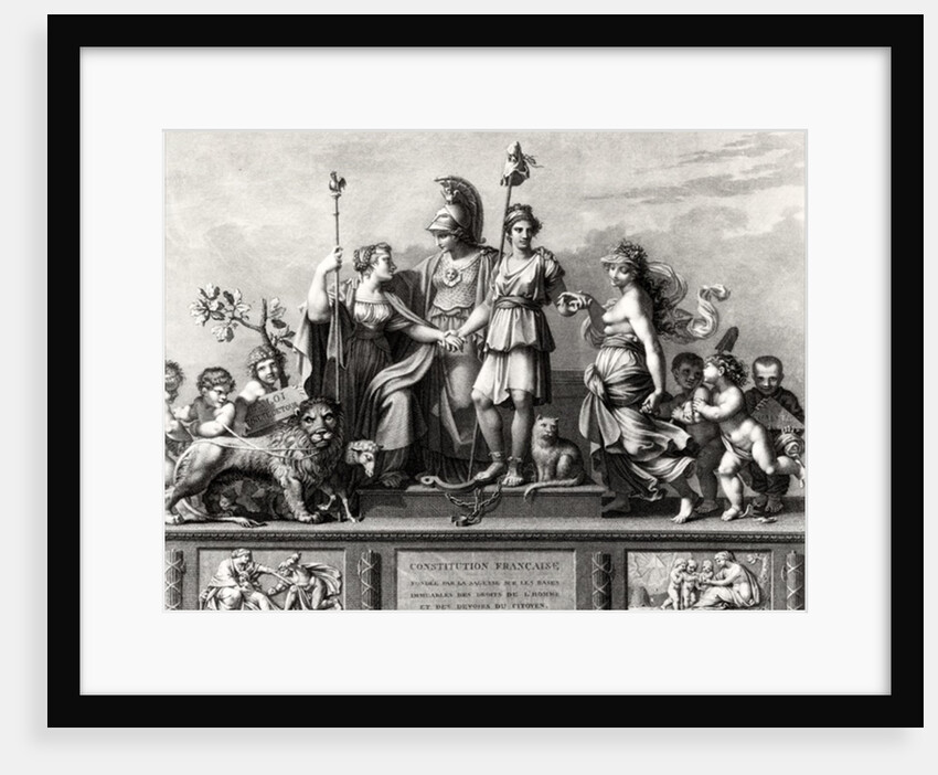 The French Constitution by Pierre-Paul Prud'hon