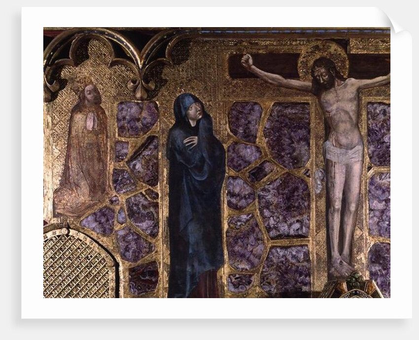 Charles IV at Prayer, the Virgin and Christ of the Cross by Theodoricus of Prague