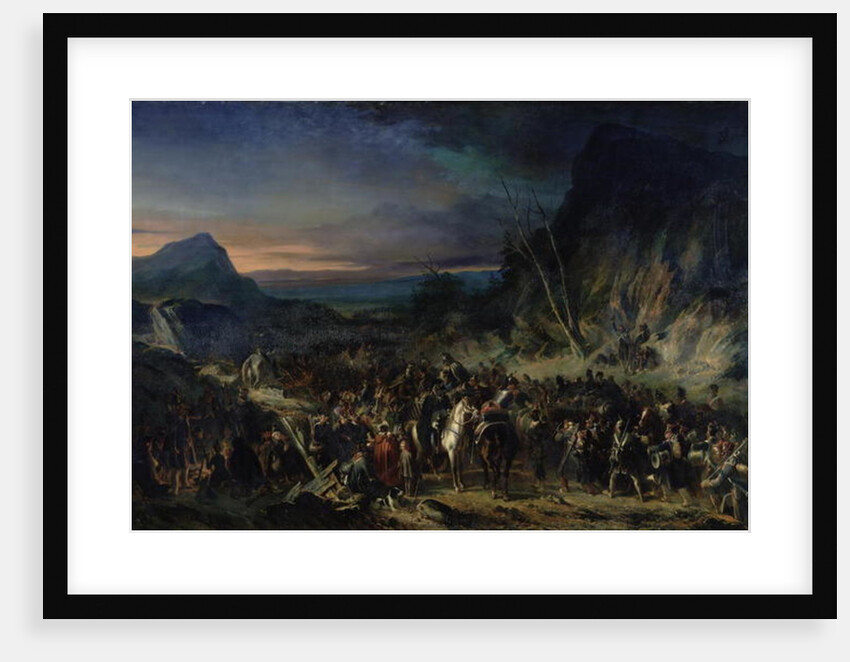 The Ravine, Campaign of 1809, 1843 by Nicolas Toussaint Charlet