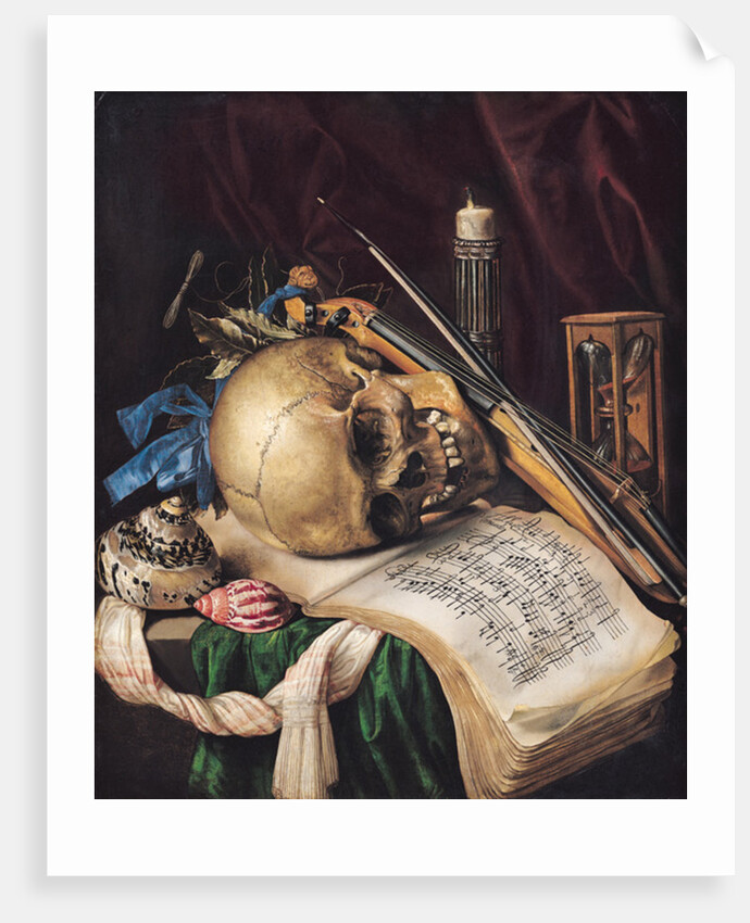 Vanitas by Simon Renard de Saint-Andre