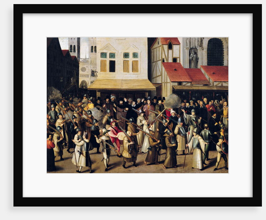 Procession of the Holy League in 1590 by Francois Bunel