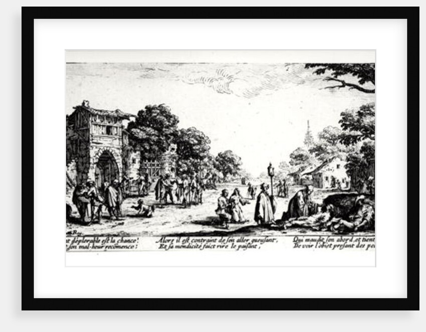 Death by the Roadside by Jacques Callot