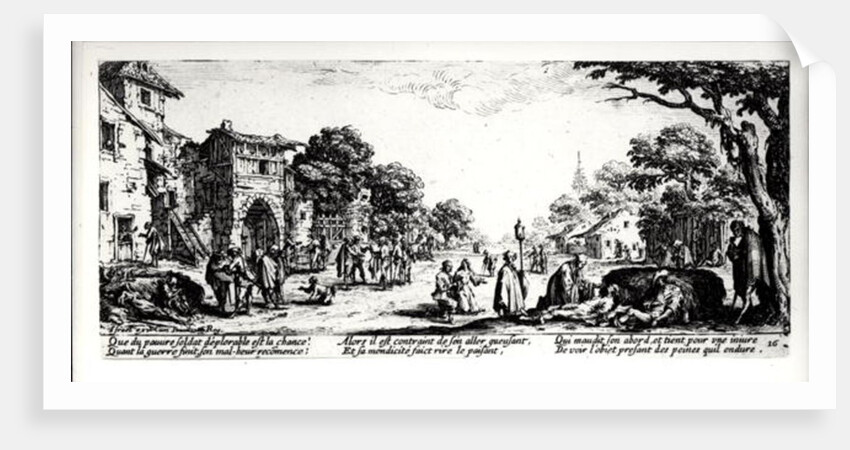 Death by the Roadside by Jacques Callot