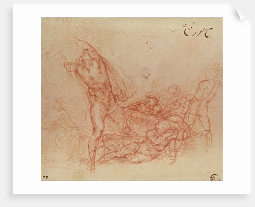 The Resurrection of Christ, c.1536-38 by Michelangelo Buonarroti