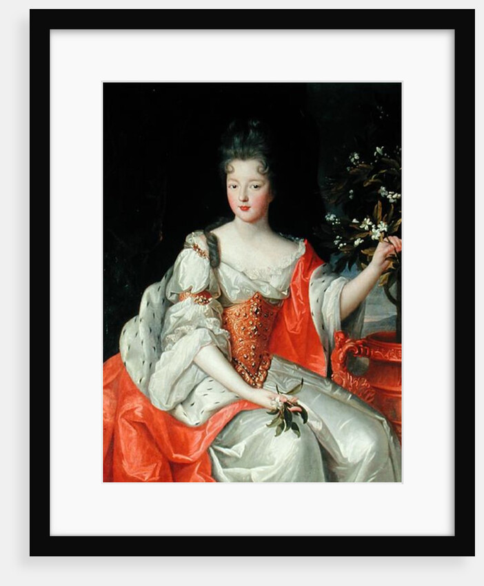 Portrait of Louise-Francoise de Bourbon late 17th century by French School