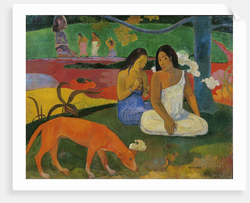 Arearea, 1892 by Paul Gauguin